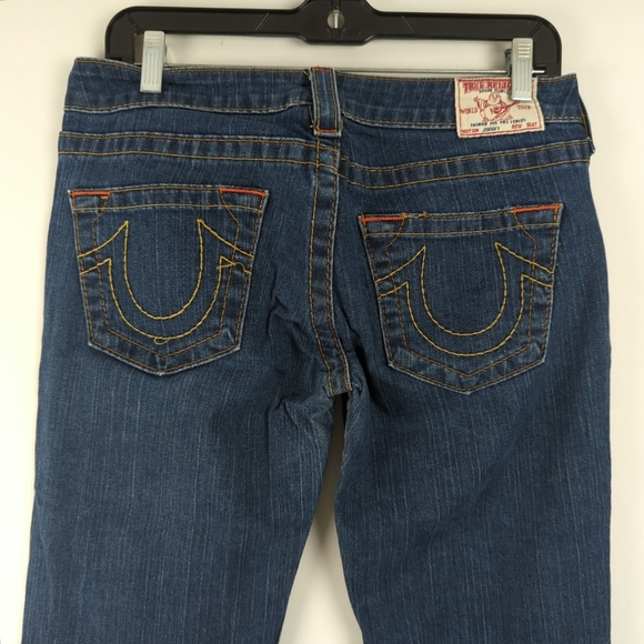 True Religion Johnny Straight Jeans - Size 28 Long - Picture 2 of 9